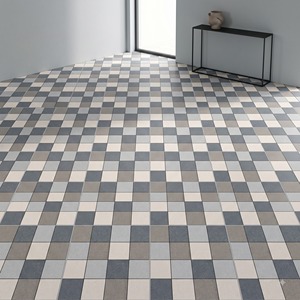 Carreaux de sol extérieurs en céramique 400x400mm, épaisseur 12mm - Finition mate robuste, antidérapants et résistants à l'usure pour allées et usage commercial - Product Image 3