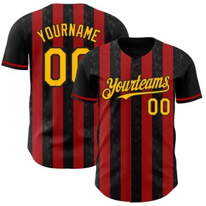 Baseball Jersey 100% Polyester Breathable Short Sleeve Printed Full Button Wholesale Bulk Order Supplier - Product Image 1