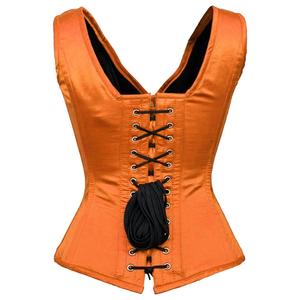 เสื้อครอปท็อปคอร์เซ็ทหนัง PU แฟชั่นใหม่สำหรับผู้หญิง สไตล์ลำลอง ช่วยกระชับสัดส่วน - Product Image 4