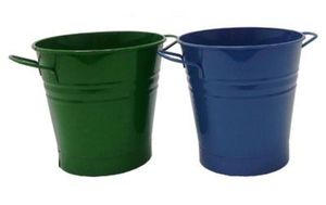 Maceta de Metal Color Crema con Diseño de Vaca, Estilo Rústico para Interiores, para Plantas y Flores, Decoración Verde - Product Image 2
