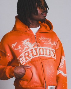 Hot Selling Track Suit for Men Custom Color Full Sleeve Slim Fit Adult Men's <b>Tracksuit</b> Custom Design - Product Image 4