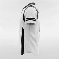 Maillot de baseball personnalisé par sublimation, broderie unisexe, uniforme d'équipe à manches courtes boutonnées, logo, nom et numéro cousus, maille respirante