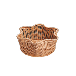 Best Selling Rattan Serving Tray Natural <b>Wicker</b> Tray for Food Serving <b>Coffee</b> <b>Table</b> Breakfast Tray OEM Supplier - Product Image 1