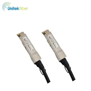 Câble DAC d'usine d'origine Module émetteur-récepteur QSFP28 Câble en cuivre à connexion directe haute vitesse Longueur personnalisée