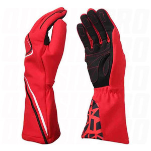 Gants de karting unisexes personnalisés, confortables, antidérapants, à doigts entiers, ignifuges Nomex, résistants au feu, pour karting et motorsport - Product Image 1