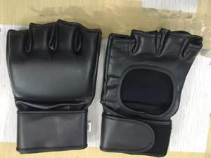 Guantes de MMA de Cuero, Medios Dedos, Cómodos, con Logotipo Personalizado, Equipo de Entrenamiento de Boxeo, Alta Calidad, Personalizados, OEM, Venta al Por Mayor, a la Moda - Product Image 3