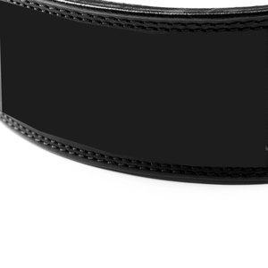 Wholesale Waist Support Custom Weightlifting Training Belt Gym Fitness Belt 2026 <b>Leather</b> Weightlifting Belt - Product Image 3