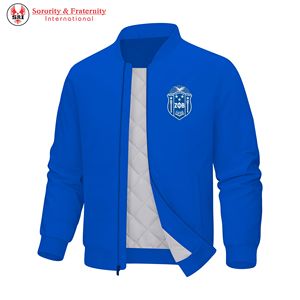 Chaqueta Varsity de Satén de Diseño Personalizado, Nueva Moda, Talla Grande, Chaqueta Bomber de Satén Brillante con Parches Bordados, Estilo Letterman de Invierno - Product Image 1