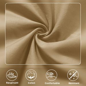 Shorts de sport en toile pour homme toutes saisons avec doublure intérieure douce, respirants et à séchage rapide, taille élastique robuste - Product Image 5