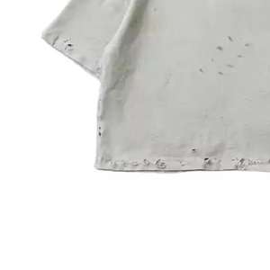 Nouveau T-shirt Homme Oversize Vintage Délavé Effet Minéral et Acide, Coupe Boxy, Personnalisable, Effet Usé - Product Image 5