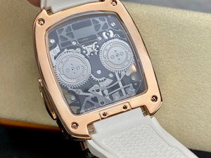 Montre mécanique automatique de luxe pour homme, en or rose, pour les affaires, les banquets, les déplacements, avec tourbillon, pour les personnes riches et haut de gamme - Product Image 5