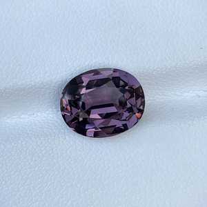 Spinelle violette naturelle taille ovale 2,00 carats du Rajasthan, pierre précieuse en vrac pour la fabrication de bijoux, bague, pendentif, vente en gros ZUBEDA GEMS JEWELRY - Product Image 3