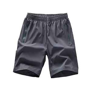 Men's <b>Compression</b> <b>Shorts</b> Windproof Breathable Sportswear Gym Fitness Legging Drawstring Closure Mid Waist Casual Front Logo - Product Image 6