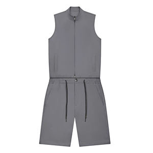 Ensemble de survêtement Gingtto pour homme, veste et pantalon, tissu technique extensible, ensemble 2 pièces - Product Image 4