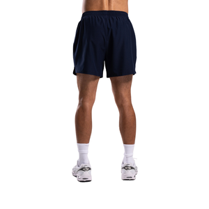Shorts de course Bermuda pour hommes, bleu marine, taille XL, légers, séchage rapide, respirants, pour le sport, la gym, l'entraînement, les loisirs, avec poches - Product Image 3