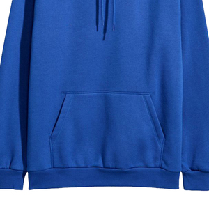 เสื้อฮู้ดดี้ผู้ชายแบบปรับแต่งได้ ผ้าฝ้าย 100% หนานุ่ม สีดำ สำหรับฤดูใบไม้ร่วง ไซส์ XS-6XL ปักโลโก้ พิมพ์ลาย ระบายอากาศได้ดี มีซับใน สีพื้น - Product Image 2