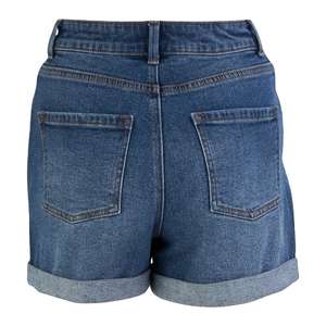 Shorts en jean décontractés pour femmes, style simple, matière respirante, shorts en jean déchirés, service OEM. - Product Image 3