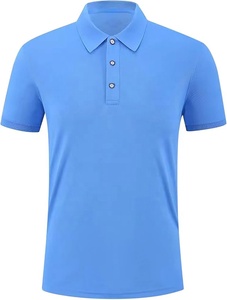 Haute qualité hommes à manches courtes 100% coton Piqué tissus 180gsm OEM Bangladesh usine polos à la mode - Product Image 5