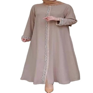 ข้อเสนอที่ดีที่สุดการออกแบบแฟนซี Abaya Kaftan ชุดในทุกขนาดที่มีอยู่สำหรับผู้หญิงมุสลิมสวมใส่ใช้ชุดราคาต่ำ - Product Image 1