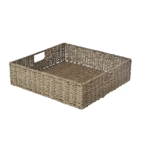 Handwoven Eco-friendly Set 5 Seagrass Stackable Storage <b>Bins</b> Kitchen Storage <b>Bins</b> Wholesale Price from Vietnam - Product Image 4