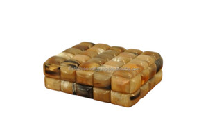 Premium Modern Rectangle Custom Size Buffalo Horn Jewelry <b>Storage</b> <b>Box</b> Handmade Polished Eco-Friendly Luxury Gift - Product Image 4