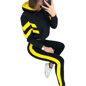 High Demand Women's Outdoor Jogging Suits Solid Color Winter Wear Warm Gym Athletic Running Tracksuits - Product Image 6