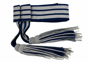Ceinture de cérémonie bleu roi pour robe de fantaisie et accessoire d'uniforme formel - Product Image 4