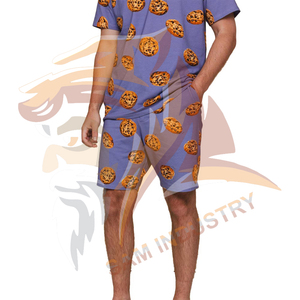OEM Service Men Summer Breathable Summer T Shirts and Short <b>Twin</b> <b>Set</b> Casual Short Sleeve T-Shirt and Shorts <b>Set</b> - Product Image 3