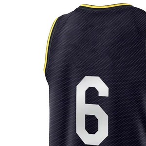 Conjuntos Personalizables de Camisetas de Baloncesto Casuales para Hombre, 100% Poliéster, Malla Transpirable, Secado Rápido, Cuello Redondo, Protección UV UPF 50 - Product Image 4