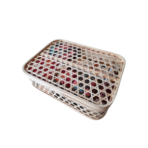 Luxury Corporate Gifting Bamboo Gift <b>Box</b> Custom Logo Eco Friendly Woven Gift Craft <b>Hampers</b> Basket Holiday Festival Souvenir - Product Image 1