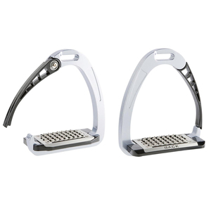 Suministros Veterinarios para Equitación, Estribos de Seguridad de Aluminio Alupro para Arena de Caballos, Par de Estribos Antideslizantes con Protección para Tobillos, Equipo Ecuestre - Product Image 4