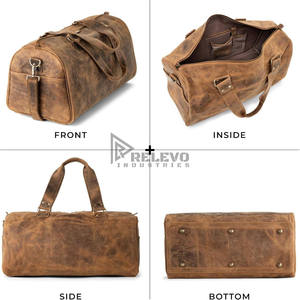 กระเป๋าเดินทางหนังคุณภาพสูงแบบแปลงร่างได้ 40 ลิตร กระเป๋าเป้สะพายหลัง 2-in-1 กันน้ำ สำหรับเดินทางช่วงสุดสัปดาห์ - Product Image 3