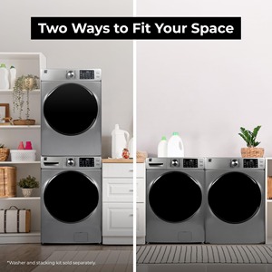 Front Load Washer with Stain Removing Steam Treatment - Reduce Laundry Time with Accela Wash - <b>LED</b> - ENERGY <b>STAR</b> Certified - Product Image 4