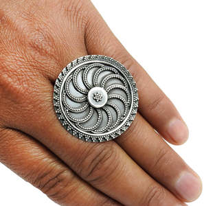 Trending 925 Sterling Silver <b>Ring</b> Handmade Bohemian Style Jewelry For Women Perfect Gift For Girls And Women At Reasonable Price - Product Image 4