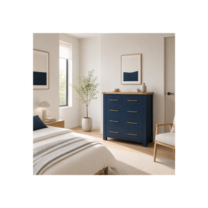 Meilleures ventes : Commode haute en bois CASCAIS RANGE Collection, 5 tiroirs, commode en bois, meubles de chambre à coucher - Product Image 1