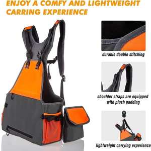 Chaleco de caza de lona de algodón de calidad para perros y gatos, chaleco ligero para adiestramiento de dummy, chaleco de cetrería de calidad para entrenamiento de mascotas - Product Image 5