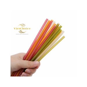 Rice Drinking <b>Straw</b> for Cold Beverages VIETCHOICE Vietnam Eco Friendly <b>Disposable</b> <b>Straw</b> Wholesale Supplier - Product Image 1