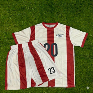 High Quality Athletic Uniform <b>Set</b> Jersey and Shorts Comfortable Breathable Sportswear Custom Team Clothing Uniform Sportswear - Product Image 4