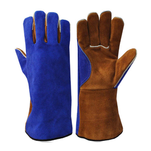 Nouveau style, conception personnalisée, gants de travail en cuir durables et écologiques pour sports de plein air, longueur poignet, faible MOQ, vente en gros - Product Image 6