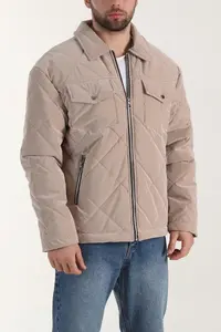 Chaqueta Bomber Rosa para Hombre, Primavera-Otoño, Resistente al Viento, con Mangas Ajustables, Estilo Casual, Personalizable, Venta al Por Mayor - Product Image 2