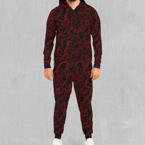 Chándal Ligero de Invierno para Hombre, Sublimado, con Tela Elástica de Alta Comodidad, Estampado Único de Alto Rendimiento, Talla Grande para Gimnasio - Product Image 1