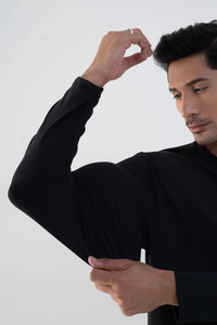 T-shirt ''SOSH 4'' pour homme, col rond extensible - Product Image 4