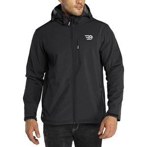 <b>Men</b> Softshell <b>Jacket</b> Durable Waterproof Breathable Outdoor Adventure Hiking Climbing <b>Running</b> Casual Activewear Trend - Product Image 1
