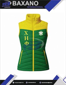 Chaleco Acolchado Premium de la Hermandad Chi Eta Phi CEPhi, Chaleco Acolchado de Alta Calidad, Chaleco Acolchado para Mujer - Product Image 5