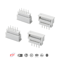 Connecteur FPC FFC Fabricant 1,25 mm Droit Verrouillable DIP 4 à 30 Broches Écologique Résistant à la Chaleur Prise de Câble Plat pour PCB