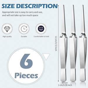 Pince à bracket de collage direct dentaire professionnelle de haute qualité, instruments réutilisables, fabricant - Product Image 4