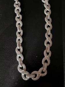 Collar de Diamantes Moissanite de Primera Calidad, Estilo Hip Hop, en Plata de Ley 925, para Uso Diario y Ocasiones Especiales - Product Image 6