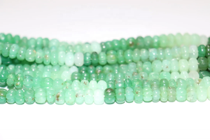 Crisoprasa suave tallada Rondelle forma cuentas 13 mm 17 pulgadas piedra preciosa Natural - Product Image 5