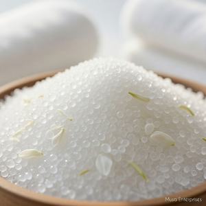 Sal de Baño Natural Ecológica del Himalaya con Aceite Aromático de Té Verde, para Spa, Jardín, Relajación, Terapia, Cuidado de la Piel, Mezcla de Cristales Aromáticos Puros - Product Image 2