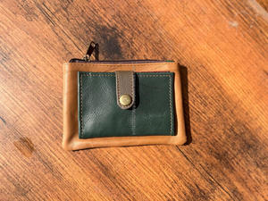 ใหม่จริงทําด้วยมือรีไซเคิลหนังเปลี่ยนเหรียญกระเป๋าผู้ถือบัตรเครดิตกรณีตะวันตกสไตล์หลายกระเป๋าเงินเหรียญขนาดเล็กสําหรับผู้หญิง - Product Image 3